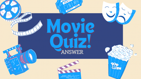 Movie Quiz！#1　ANSWER